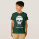 Camiseta Cranio Kid Boy Skull com Bowtie Roxo (Frente Completa)