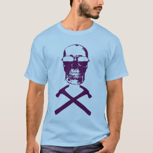 Camiseta Crânio martelado