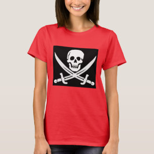 CAMISETA CRÂNIO N CROSSBONES PIRATE T-SHIRTS