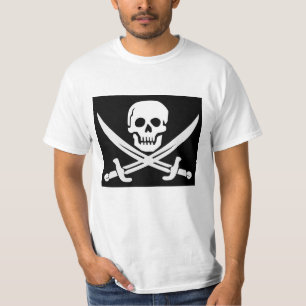 CAMISETA CRÂNIO N CROSSBONES PIRATE T-SHIRTS