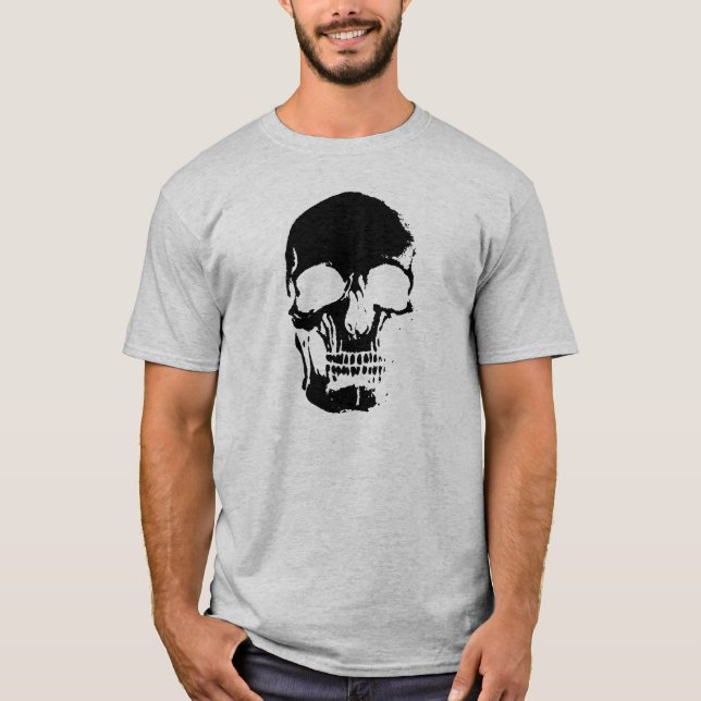 Camiseta Crânio negativo (Frente)