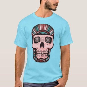 Camiseta Crânio Outrora: Um Lembrete Cósmico