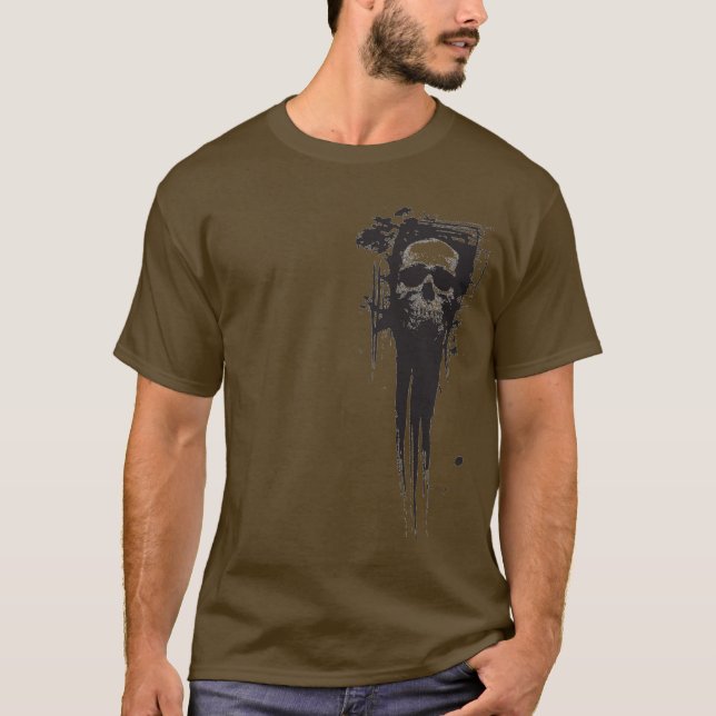 Camiseta Crânio pintado (Frente)
