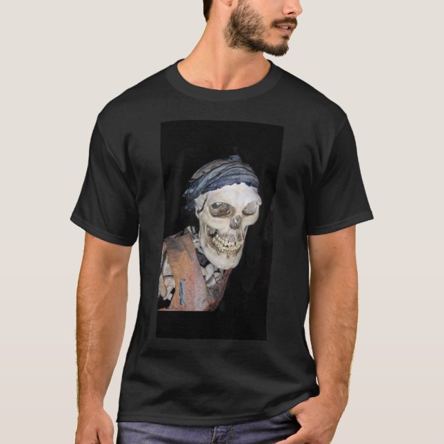 Camiseta crânio pirata (Frente)