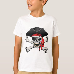 Camiseta Crânio Pirata
