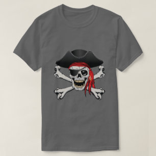Camiseta Crânio Pirata