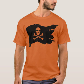 Camiseta Crânio Pirata Flag Golo Crossbones