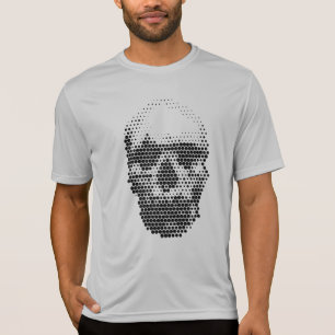 Camiseta Crânio Pontilhado