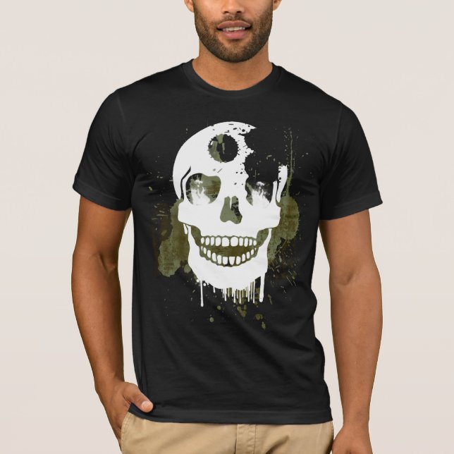 Camiseta Crânio quebrado (Frente)