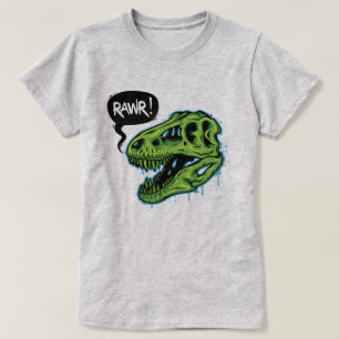 Camiseta Crânio T-Rex