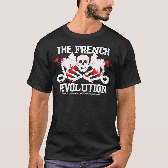 Camiseta Crânio voado de TFR "+Cobras+Brasão das espadas" (Frente)