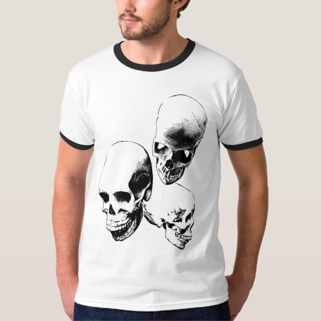 Camiseta Crânios (Frente)