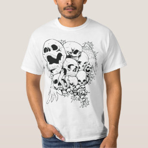Camiseta Crânios