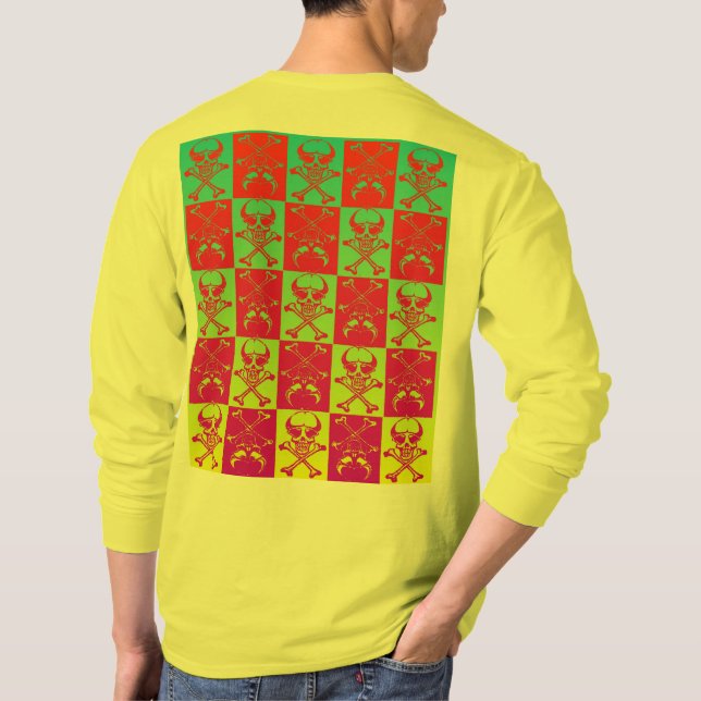 CAMISETA CRÂNIOS & CROSSBONES (Verso)