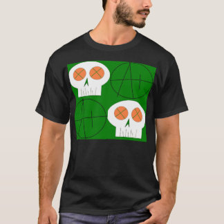 Camiseta crânios do plad