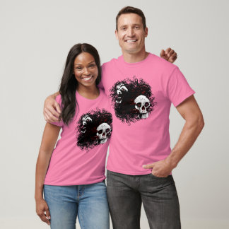 Camiseta Crânios Escuros