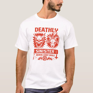 Camiseta Crânios Siniestramente Mortais