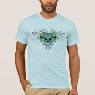 Camiseta Crânios triplos do açúcar