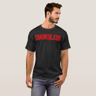 Camiseta CrankSleds Typo - Vermelho