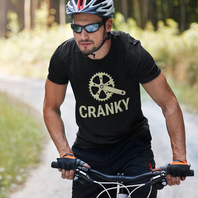 Camiseta Cranky  Funny cycling (Criador carregado)