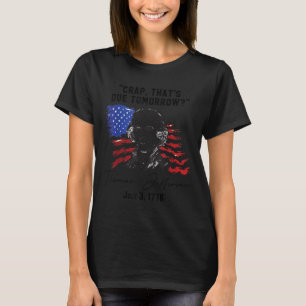 Camiseta Crap Que Virá Amanhã_ T-jefferson Dizendo 3 De Jul