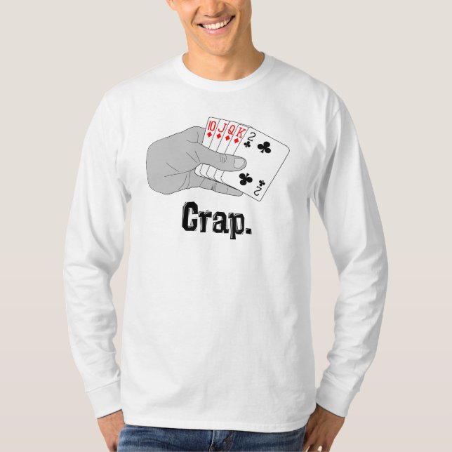 Camiseta Crap. rebentado do desenhar… (Frente)