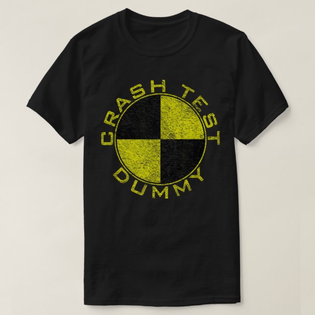 CAMISETA CRASH TEST DUMMY COSTUME PRETEND I'M A CRASH TEST  (Frente do Design)