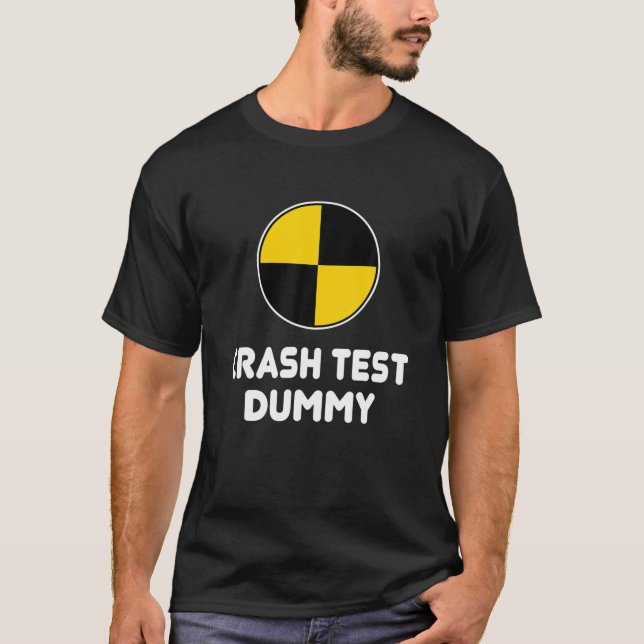 Camiseta Crash Test Dummy Halloween (Frente)