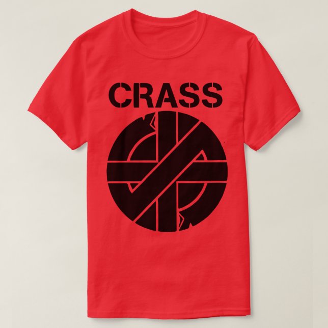 Camiseta Crass Punk (Frente do Design)