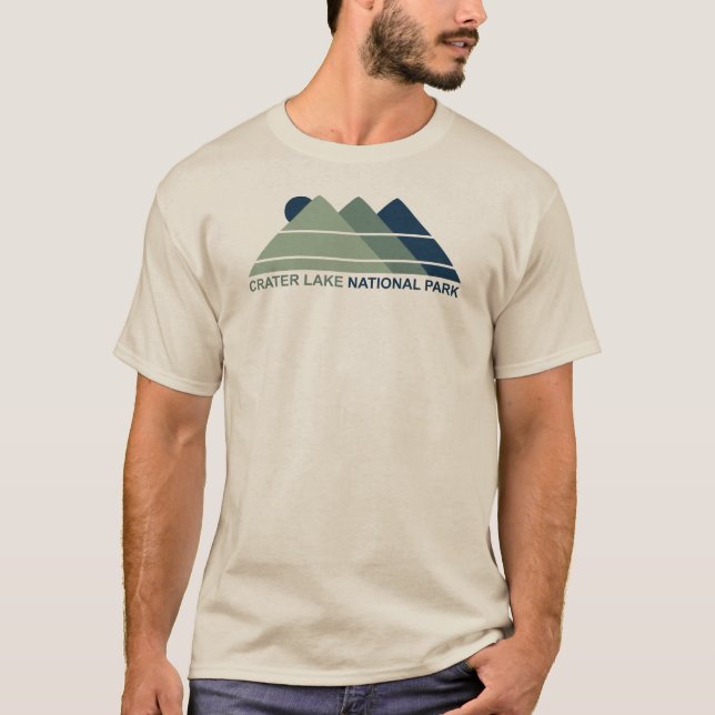 Camiseta Crater Lake National Park Mountain Sun (Frente)