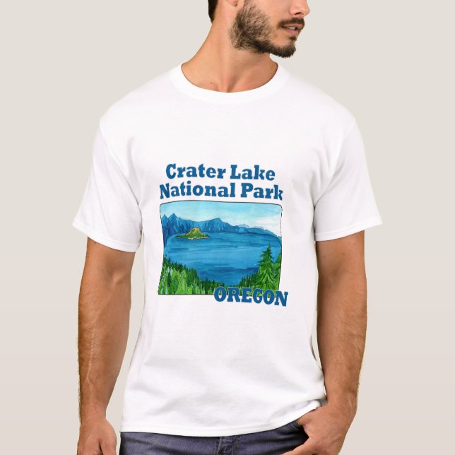 Camiseta Crater Lake National Park, Oregon (Frente)