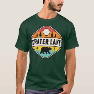 Camiseta Crater Lake National Park Oregon Camping Hiking