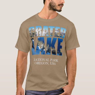 Camiseta Crater Lake National Park Oregon Hiking Camping G
