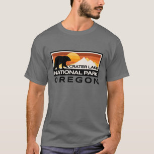 Camiseta Crater Lake National Park Oregon Nature Bear Outdo