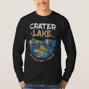 Camiseta Crater Lake National Park Oregon Vintage Hiking Ca