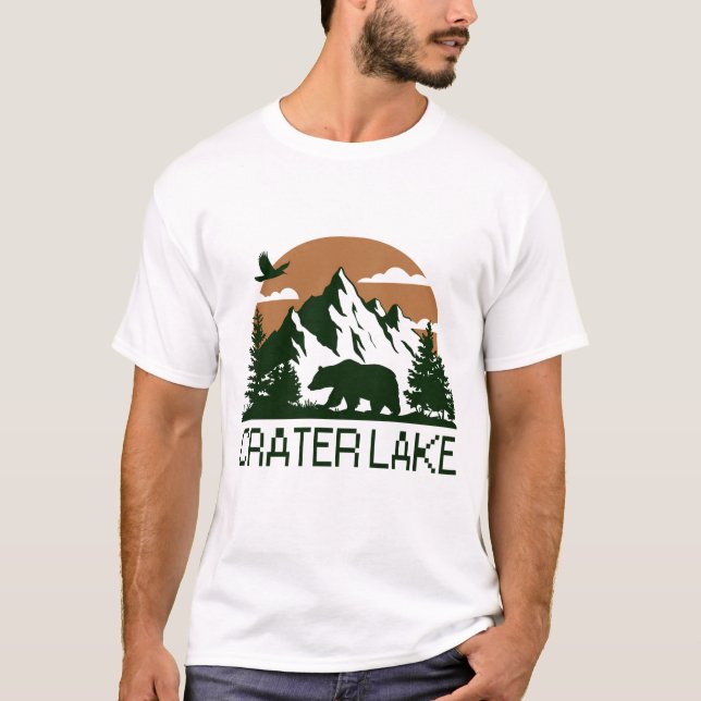 Camiseta Crater Lake - Oregon (Frente)