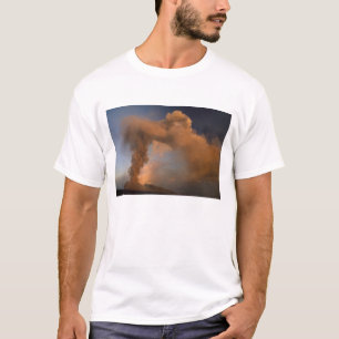 Camiseta cratera do cume do Mt. Etna, Sicília, Itália