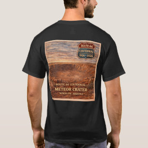 Camiseta Cratera do Meteorito de Winslow Arizona Centenário