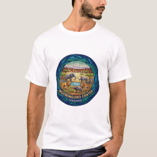 CAMISETA CRATERA NGORONGORO TANZÂNIA