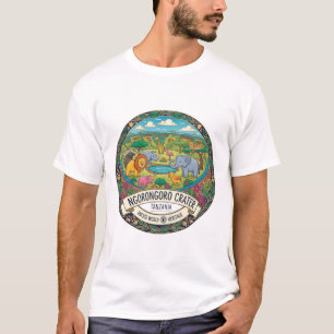 CAMISETA CRATERA NGORONGORO TANZÂNIA