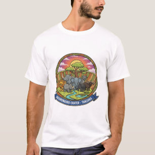 CAMISETA CRATERA NGORONGORO TANZÂNIA