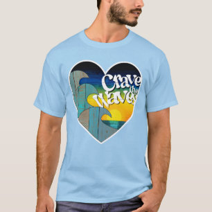 Camiseta Crave as ondas