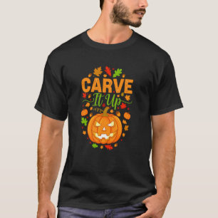 Camiseta Crave-o Abóbora Lanterna de Jack Desenho de Hallow
