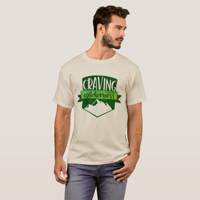 Camiseta Craving Wilderness (Frente Completa)