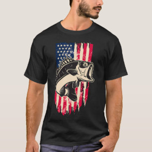 Camiseta Cravo De Pescador Com Hastes De Pesca Cruzadas Vin