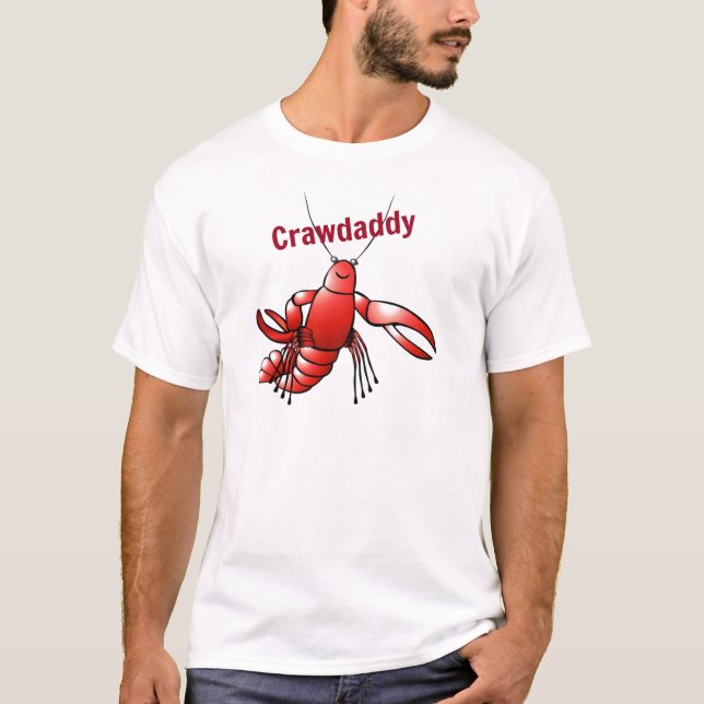 Camiseta Crawaddy Red Crayfish (Frente)