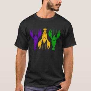 Camiseta Crawfish 2022 Mardi Gras, Mardi Gras Outfit For Wo