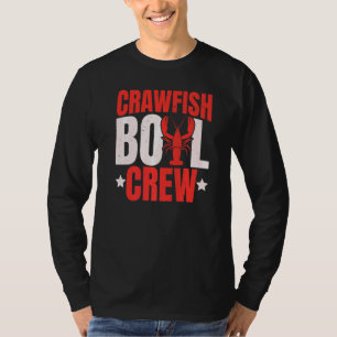 Camiseta Crawfish Boil Creme Crawfish Estação Cajun