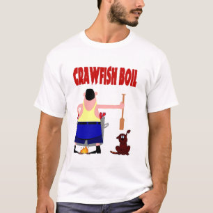 Camiseta Crawfish ferve com cão