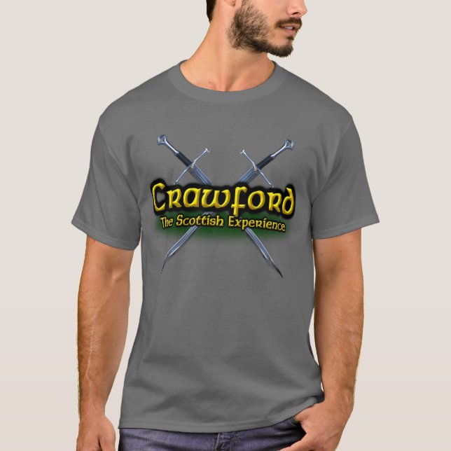 Camiseta Crawford The Scottish Experience Clan (Frente)